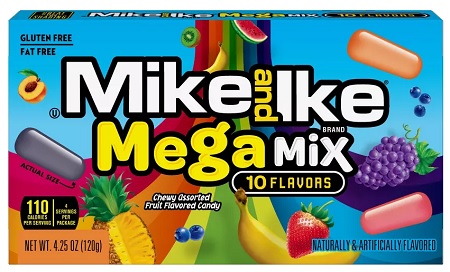 MIKE & IKE (BOX) MEGA MIX 4.25OZ
