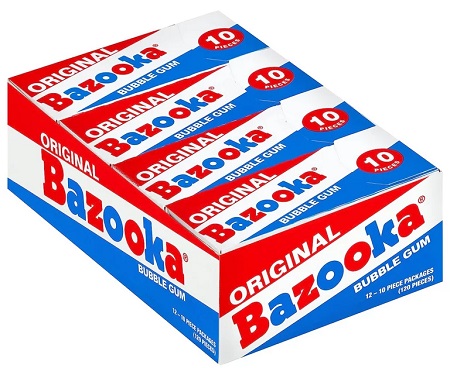 BAZOOKA GUM 12CT ORIGINAL(10 PIECE)