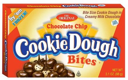 COOKIE DOUGH BITES BOX CHOC.CHIP 3.1OZ