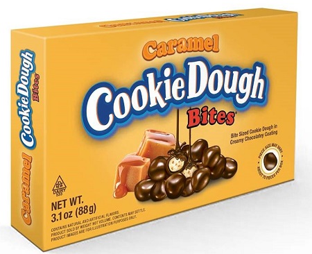 COOKIE DOUGH BITES BOX CARAMEL 3.1OZ