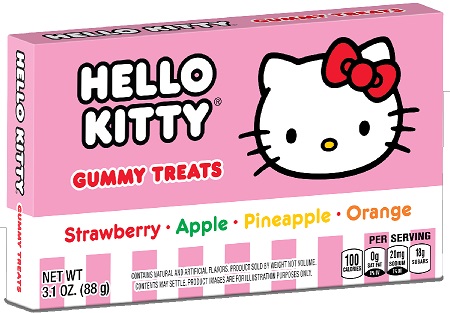 HELLO KITTY - FRUIT GUMMI TREATS 3.1OZ