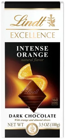 LINDT EXCELLENCE BAR INTENSE ORANGE 3.5oz         15% OFF PROMO**AVAILABLE BY SPECIAL ORDER AND EMAIL ONLY, ALLOW 14 DAYS LEADTIME**