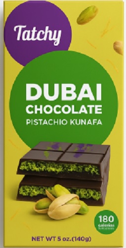 DUBAI CHOCOLATE PISTACHIO TATCHY 5oz (6CT)
