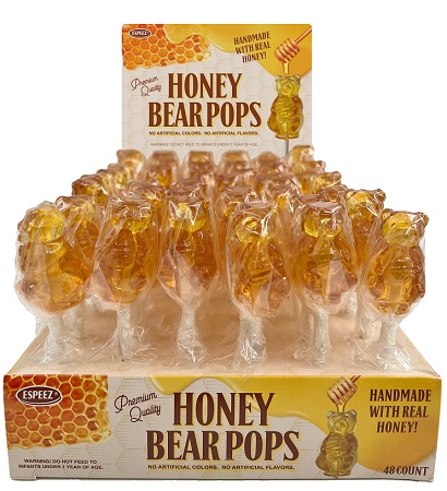 HONEY BEAR POPS 48CT