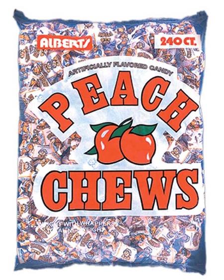 FRUIT CHEWS PEACH 240CT (0.08OZ)