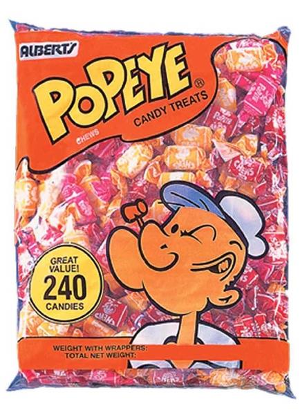 FRUIT CHEWS POPEYE 240CT (0.08OZ)