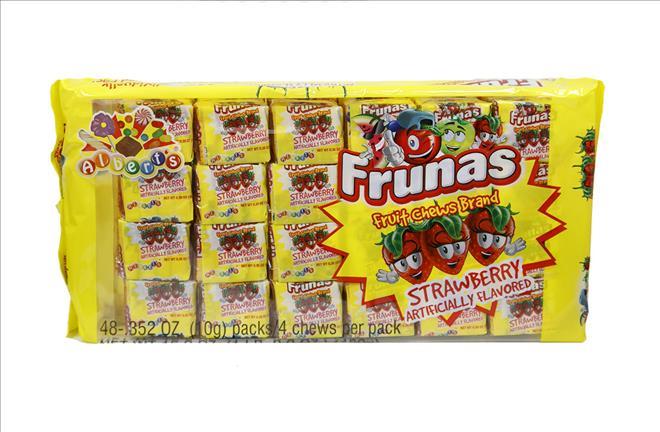 FRUNAS $.10 STRAWBERRY 48CT (0.35OZ)