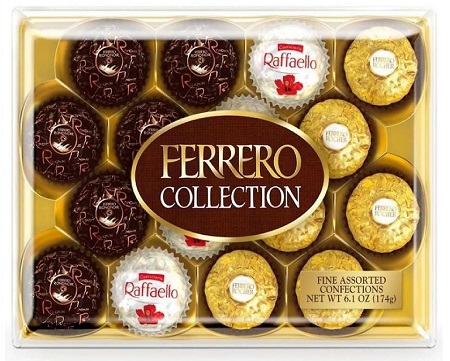 FERRERO COLLECTION 16 PIECE 6.1OZ**AVAILABLE BY SPECIAL ORDER AND EMAIL ONLY, ALLOW 14 DAYS LEADTIME