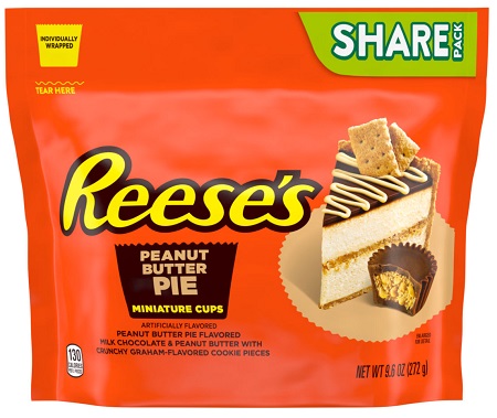 REESE'S PEANUT BUTTER PIE MINIS 9OZ