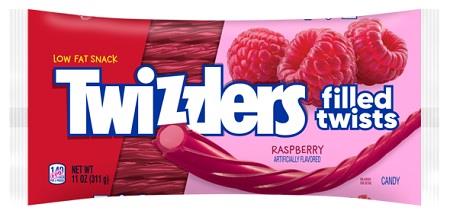 TWIZZLERS FILLED TWISTS RASPBERRY 11OZ BAG**LIMITED EDITION AVAILABLE 2/20/2026 - PREBOOK NOW**