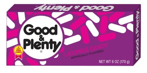 GOOD & PLENTY 6OZ BOX