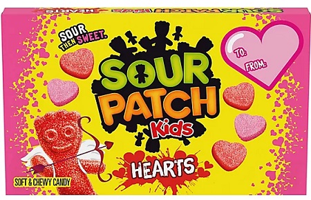 SOUR PATCH KIDS HEARTS 3.1OZ BOX