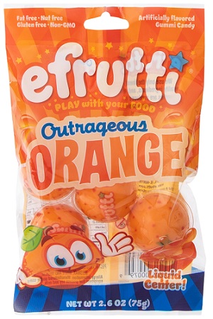 EFRUTTI 3D FRUIT OUTRAGEOUS ORANGE BAG (2.6OZ)*$5.00 OFF PER CASE*