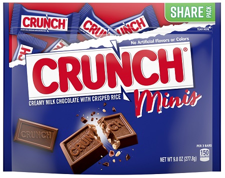 CRUNCH MINIS 9.8OZ**AVAILABLE BY SPECIAL ORDER AND EMAIL ONLY, ALLOW 14 DAYS LEADTIME