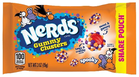 NERDS GUMMY CLUSTER SPOOKY KING SIZE 3OZ**LIMITED EDITION AVAILABLE WHILE INVENTORY LASTS**