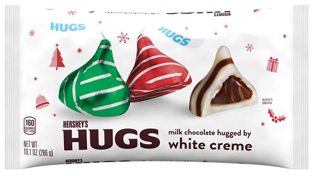 HERSHEY'S KISSES HUGS 10.1OZ**LIMITED EDITION AVAILABLE 8/22/2025 - PREBOOK NOW - BY SPECIAL ORDER ONLY**