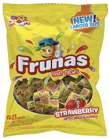 FRUNAS  STRAWBERRY 48CT (0.56OZ)