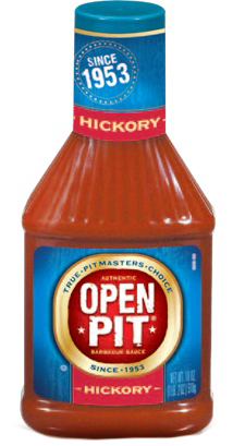 OPEN PIT BBQ SAUCE 12/18OZHICKORY
