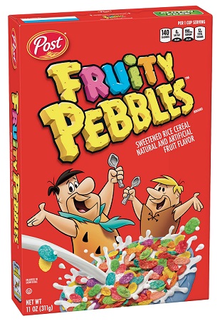 FRUITY PEBBLES CEREAL POST