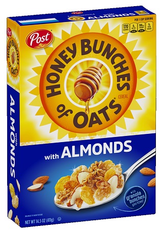 HONEY BUNCHES OF OATS ALMOND