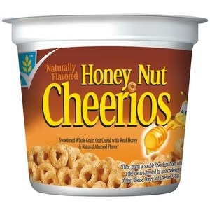 HONEY NUT CHEERIOS -CUP1.8OZ