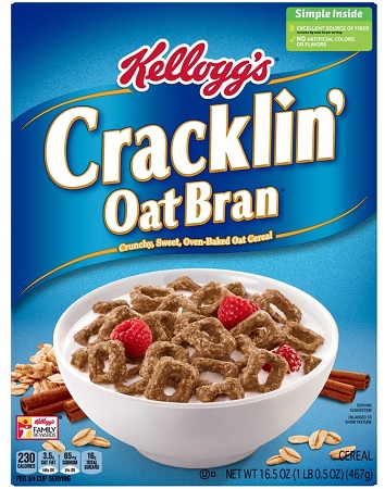 CRACKLIN OAT BRAN CEREAL 16.5OZ**AVAILABLE BY SPECIAL ORDER AND EMAIL ONLY, ALLOW 21 DAYS LEADTIME