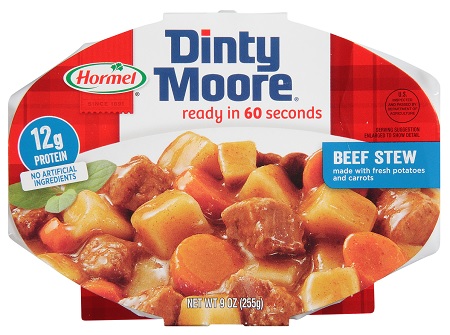 DINTY MOORE BEEF STEW 9OZ MICROWAVE TRAY