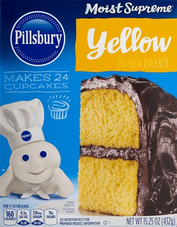 PB CAKE MIX YELLOW**AVAILABLE BY SPECIAL ORDER ONLY, ALLOW 21 DAYS LEADTIME**
