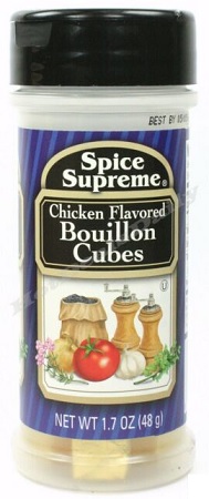 SPICE SUPREME CHICKEN BOUILLON CUBES 1.7OZ