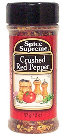 SPICE SUPREME CRUSHED RED PEPPER 2OZ