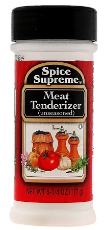 SPICE SUPREME MEAT TENDERIZER 6.25OZ