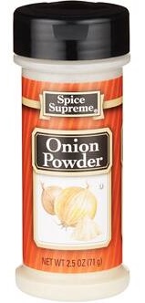SPICE SUPREME ONION POWDER 2.5OZ