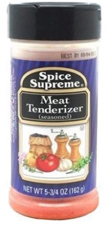 SPICE SUPREME MEAT TENDERIZER SEASONED 5.75OZ