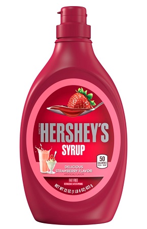 HERSHEY'S STRAWBERRY SYRUP 22OZ