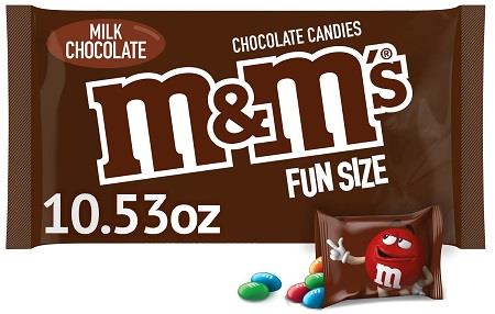 M&M'S FUN SIZE PLAIN 10.53OZ