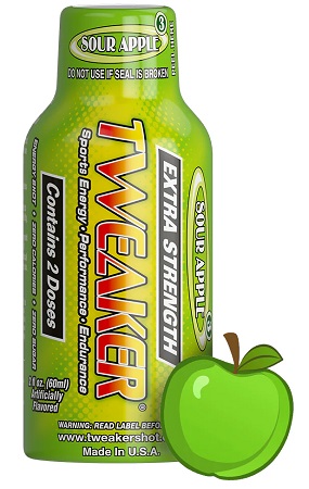TWEAKER ENERGY EXTRA STRENGTH SOUR APPLE (1.99) -2OZ