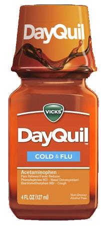 DAYQUIL LIQUID (4OZ BOTTLE)