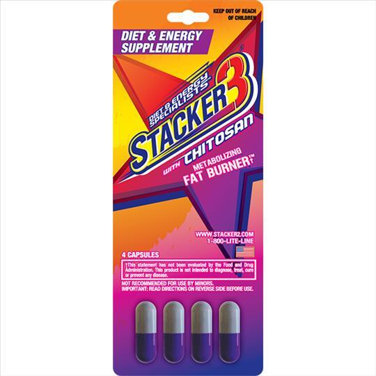 STACKER 3 EPHEDRA FREE 24/4PK