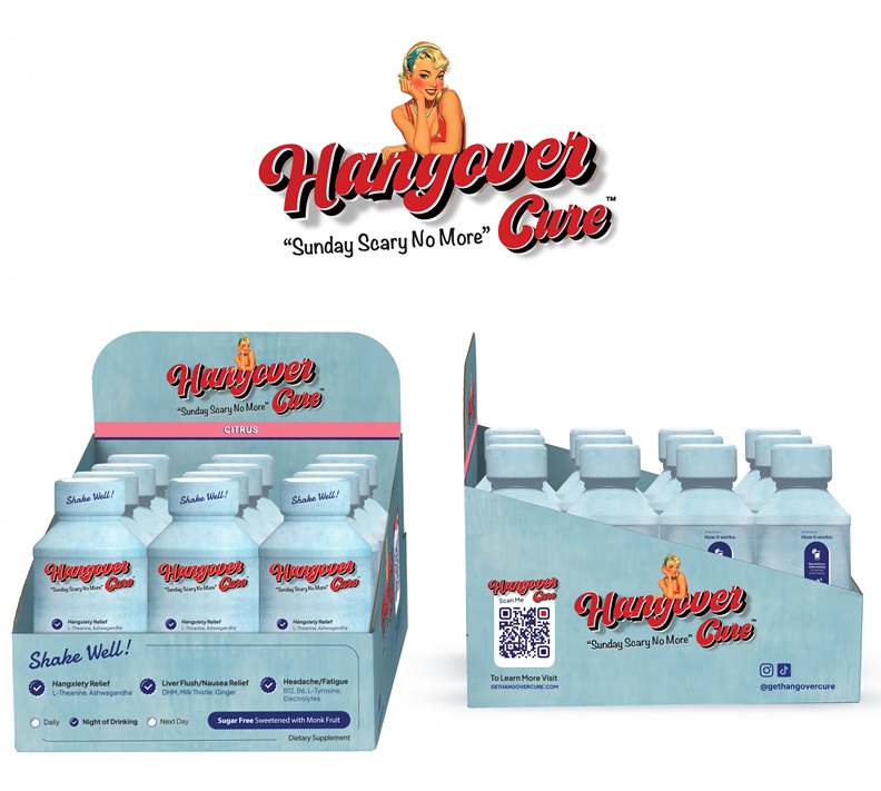 HANGOVER CURE SHOTS 12CT - CITRUS