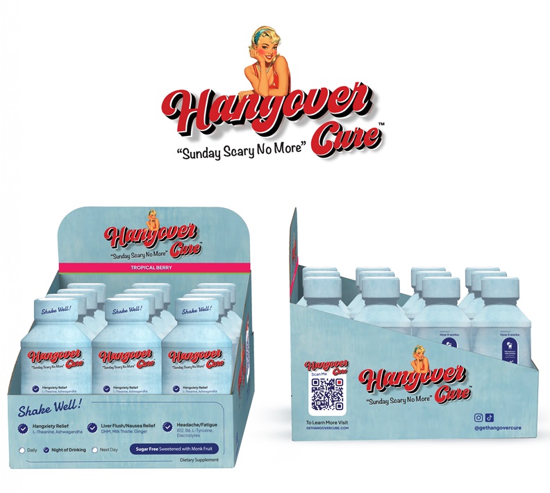 HANGOVER CURE SHOTS 12CT - TROP BERRY