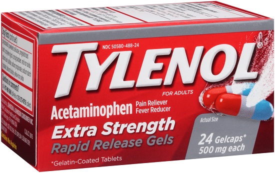 J&J TYLENOL RAPID RELEASE 24 GELCAPS**AVAILABLE BY SPECIAL ORDER AND EMAIL ONLY, ALLOW 21 DAYS LEADTIME**