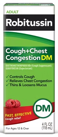 ROBITUSSIN COUGH & CHEST CONG. DM 4OZ**AVAILABLE BY SPECIAL ORDER AND EMAIL ONLY, ALLOW 21 DAYS LEADTIME**