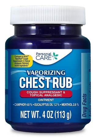 VAPORIZING CHEST RUB PERSONAL CARE 4OZ