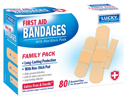 LUCKY BANDAGES 100PCS
