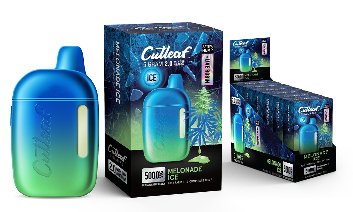 CUTLEAF 5 GRAM 2.0 ICE- MELONADE