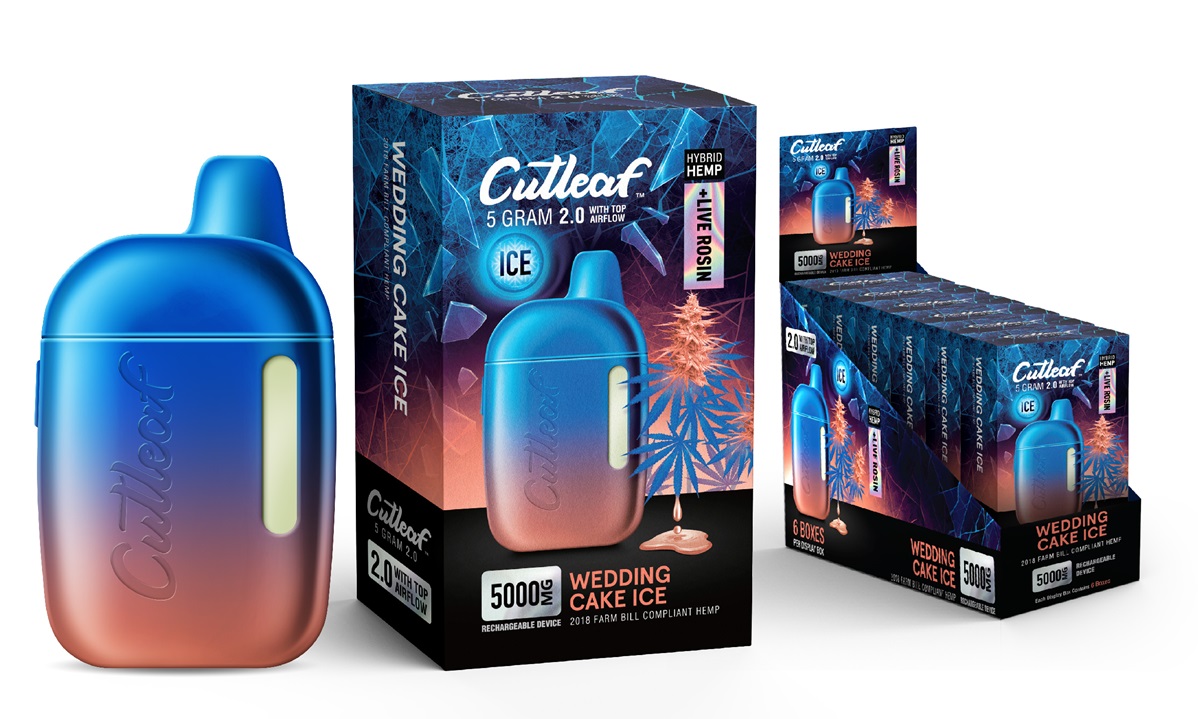 CUTLEAF 5 GRAM 2.0 ICE- WEDDING CAKE ICE