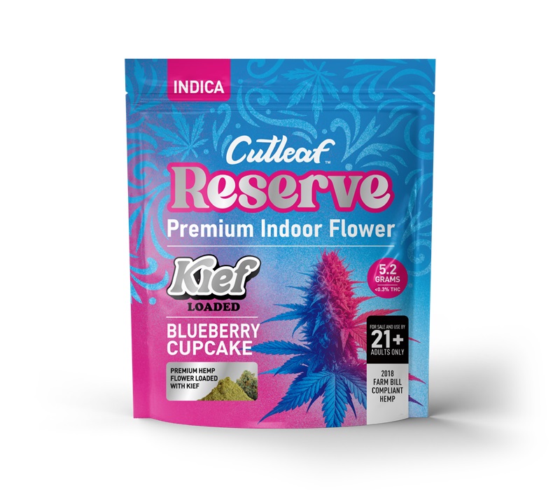 CUTLEAF KIEF EXOTIC FLOWER-BLUE CUPCAKE