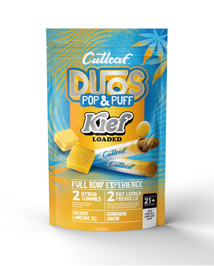 CUTLEAF DUOS KIEF POP&PUFF -CHERRY