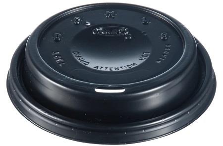 LID SIP THRU BLACK CAPPUCCINO 16OZ