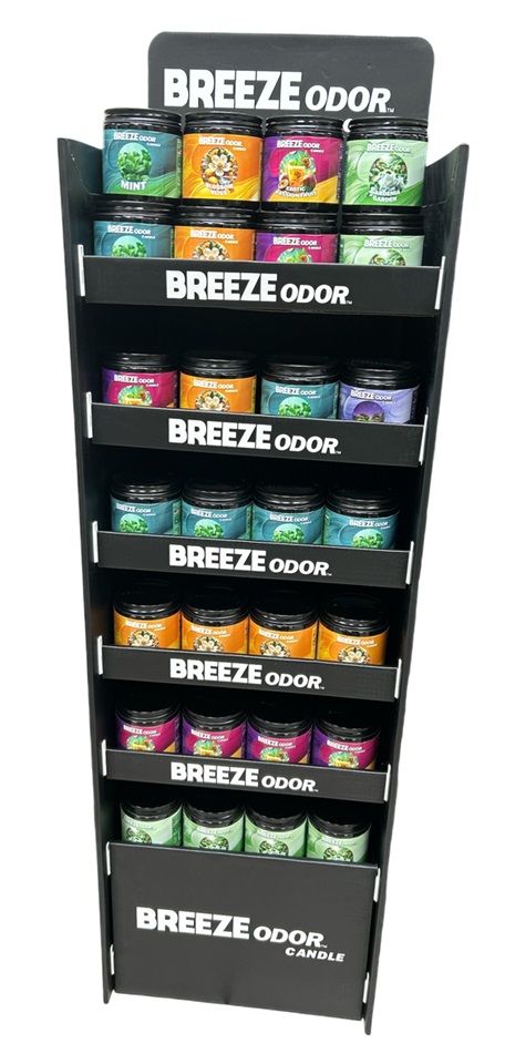 BREEZE ODOR FLOOR DISPLAY**FREE W/ PURCHASE OF 72 CANDLES**